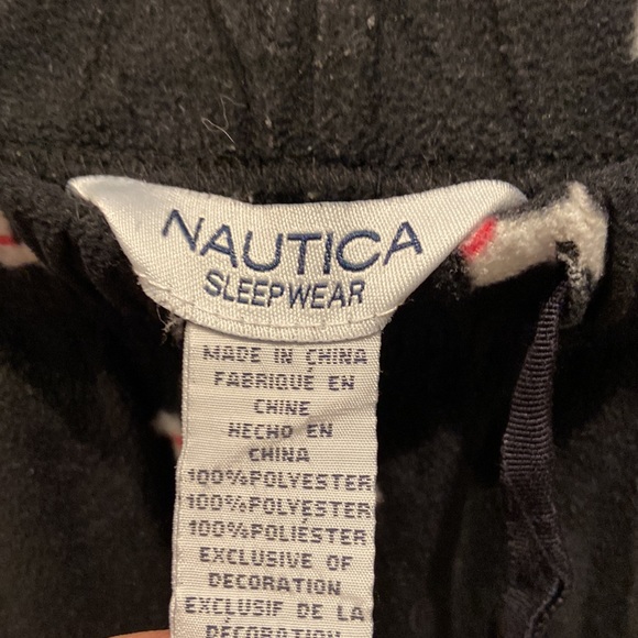 Light weight Nautica fleece pajama pants - Picture 3 of 4